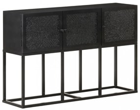 tömör mangófa tálalószekrény 115 x 30 x 76 cm