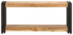tömör akácfa TV-szekrény 90 x 30 x 40 cm