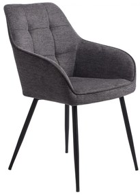 Sötétszürke étkezőszék Nolan – Unique Furniture