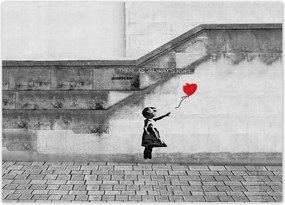 Poszterek 70x50 Banksy Lány Hope