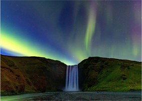 Kép - Aurora Borealis Izlandon (70x50 cm)