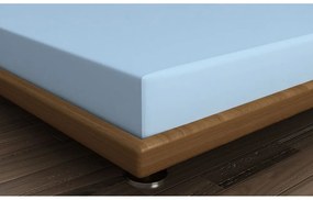 Kék gumis pamut lepedő 160x200 cm - Mijolnir