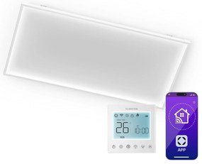 Klarstein Wondersky infravörös panel | 770 W | 4 - 8 m² | Minimalista kialakítás | 120 cm x 60 cm