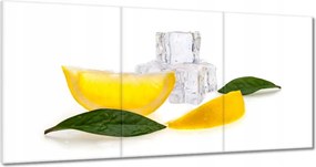 Vászonkép 120x60 Citrom negyed