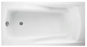 Cersanit Zen egyenes kád 160x85 cm fehér S301-127