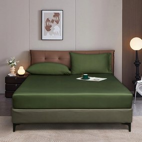 Gumis Lepedő 160X200 Olíva Bambusz 30CM