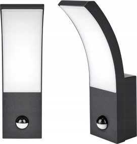 Kültéri Led fali lámpa 9W Mozgásérzékelő kerti homlokzati fali lámpa