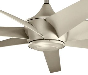 Kichler KLF-LEHR-80-AS - Mennyezeti ventilátor LEHR IP44 + távirányítás