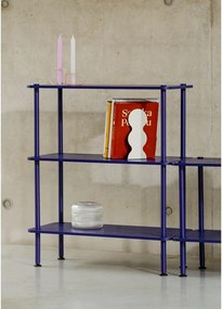 Natúr színű polcos állvány tölgyfa dekorral 80x90,5x35 cm Teidi – noo.ma