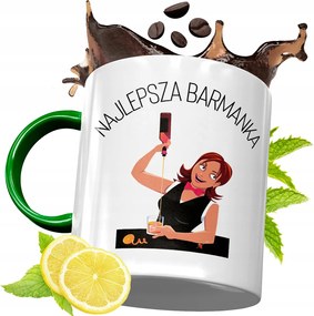 Zöld Bögre Csaposnak Születésnapi Ajándék Nyomtatott Fotóval