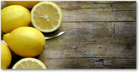 Fotó üvegkép Citrom a fán 140x70