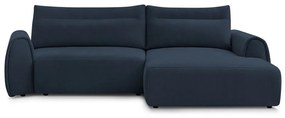 Sötétkék sarokkanapé Aden – Bobochic Paris