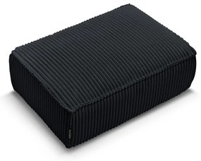 Fekete kordbársony lábtartó Chelsea – Bobochic Paris