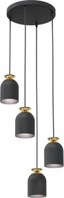 Emibig modern függeszték target fekete emi1400/4prem