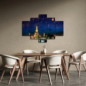 Kép - A boldogság lámpásai, Bangkok (150x105 cm)