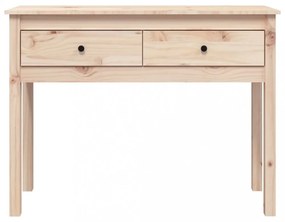 tömör fenyőfa tálalóasztal 100 x 35 x 75 cm