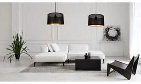 Csillár zsinóron ALDO 2xE27/60W/230V pók fekete