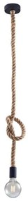 Csillár zsinóron ROPE 1xE27/12W/230V