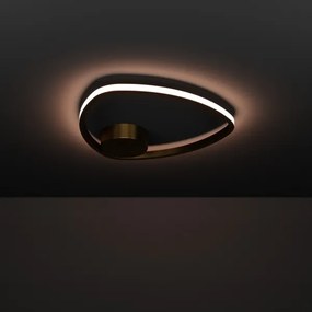 Eglo 902149 - LED mennyezeti lámpa MOSCHELLA LED/9,7W/230V arany
