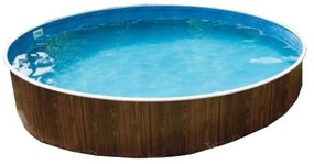 Lagoon Deluxe kerek medence, 360x110 cm-es méretben, homokszűrővel, vastagított belső fóliával