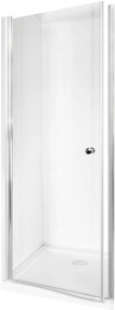 Besco Sinco zuhanyajtók 90 cm dönthető króm fényes/átlátszó üveg DS-90
