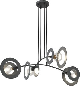 Emibig modern függeszték euforia fekete emi1413/4