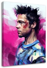 Gario Vászonkép Harcosok klubja, Brad Pitt alias Tyler Durden - Dmitry Belov Méret: 40 x 60 cm