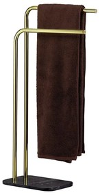 Liron fekete márvány törölközőtartó - Kela