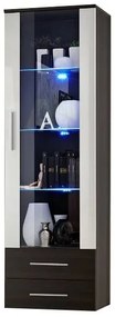 Vitrin Nelia 23 EMEMWH N1 (világítással). Akció -18%. 764399