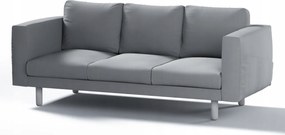 Dekoria Norsborg 3 személyes kanapé huzat Ikea szürke