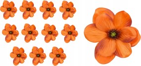 12x művirág Magnólia fej szatén 12db Nagykereskedelem