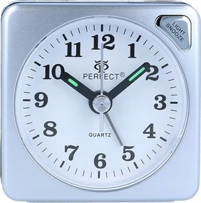 Kis Ébresztőóra Ezüst Hangos Lámpa Jól Olvasható 4 Db Elem