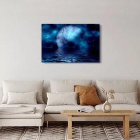 A hold képe a tenger felett (90x60 cm)