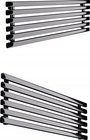 Dekoratív Mini Radiátor 45/100 Fényes Fekete