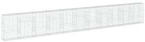 horganyzott vas gabion kosár fedéllel 1100 x 50 x 150 cm