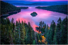 Kép - Lake Tahoe, Sierra Nevada, Kalifornia, USA (90x60 cm)
