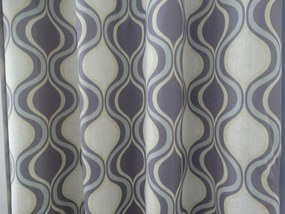 Mg Tk függöny Len 153/5 Pávaszem festett lengyel 0,5m