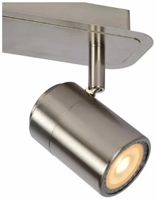 Lucide 26957/15/12 - LENNERT 3xGU10/5W/230V LED spotlámpa matt króm
