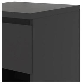 Fekete éjjeliszekrény Naia - Tvilum