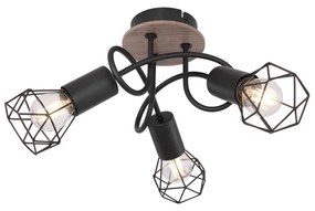 Globo 54802S-3DH - Felületre szerelhető csillár XARA 3xE14/40W/230V 54802S-3DH