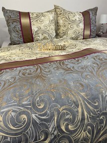 Charlotte TiaHome pamut lepedők - 2x Párna 90x70cm, 1x Paplan 200x220cm