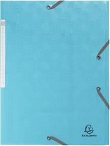 Gumis mappa, PP, A4, 15 mm, EXACOMPTA Pop'NCo, vegyes színek (EX55990E)