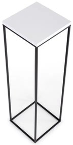 BASICLOFT virágtartó állvány 80x24 cm fekete/fehér