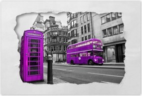 Poszterek 90x60 London busz