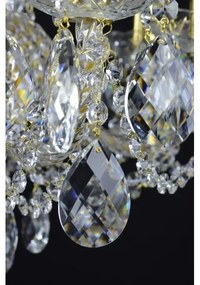Wranovsky JWZ125122230 - Kristály csillár láncon MARIERA 12xE14/40W/230V