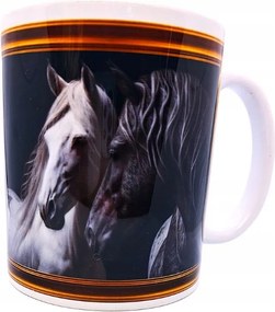 Bögre Lovak ősz és büntetések dekoratív csomagolásban