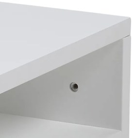 AVA éjjeli szekrényke, fehér színben