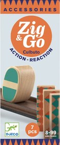 Építőjáték - Guru-ló, 7 db-os - Zig and Go - Culbuto