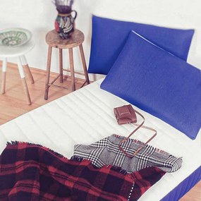 Sleepy 3D Memory párna kék huzattal 40x70 cm