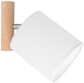 Spot-Light 2017400311549 - Fali spotlámpa BENITA 1xE27/25W/230V tölgy